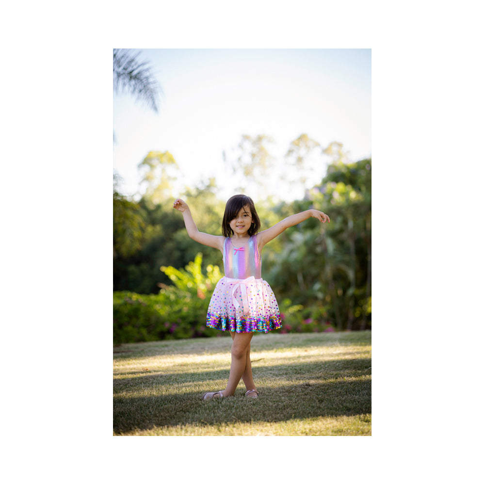 Great Pretenders Size 4-6 Party Fun Sequin Skirt Kids 3y+