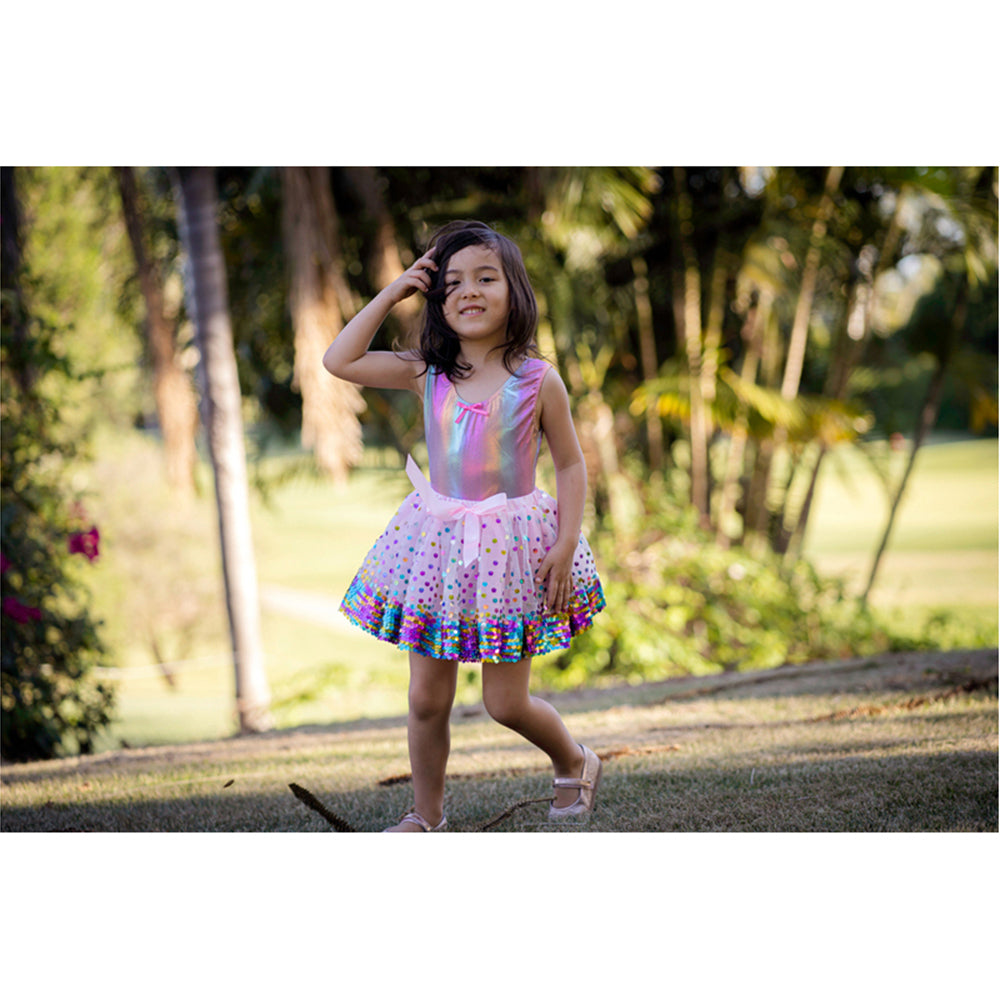 Great Pretenders Size 4-6 Party Fun Sequin Skirt Kids 3y+
