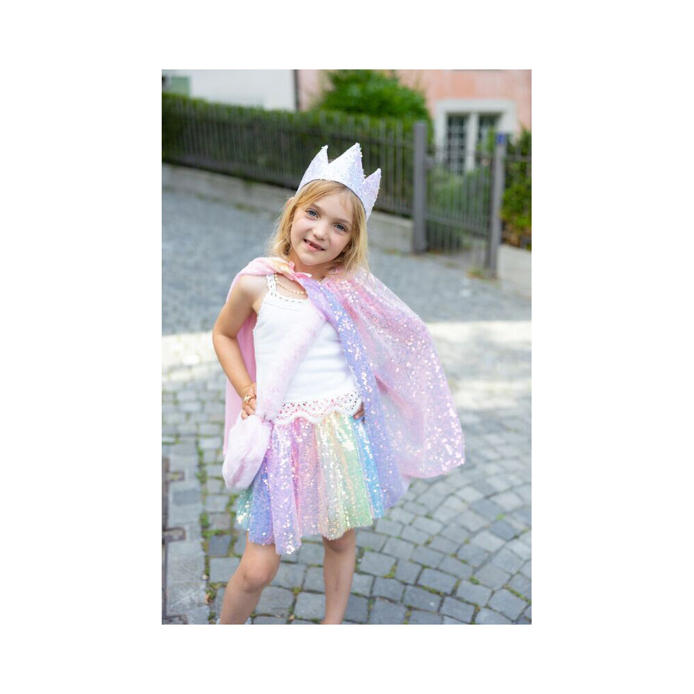 Great Pretenders Ombre Sequins Cape Size 4-6 Costume 4y+