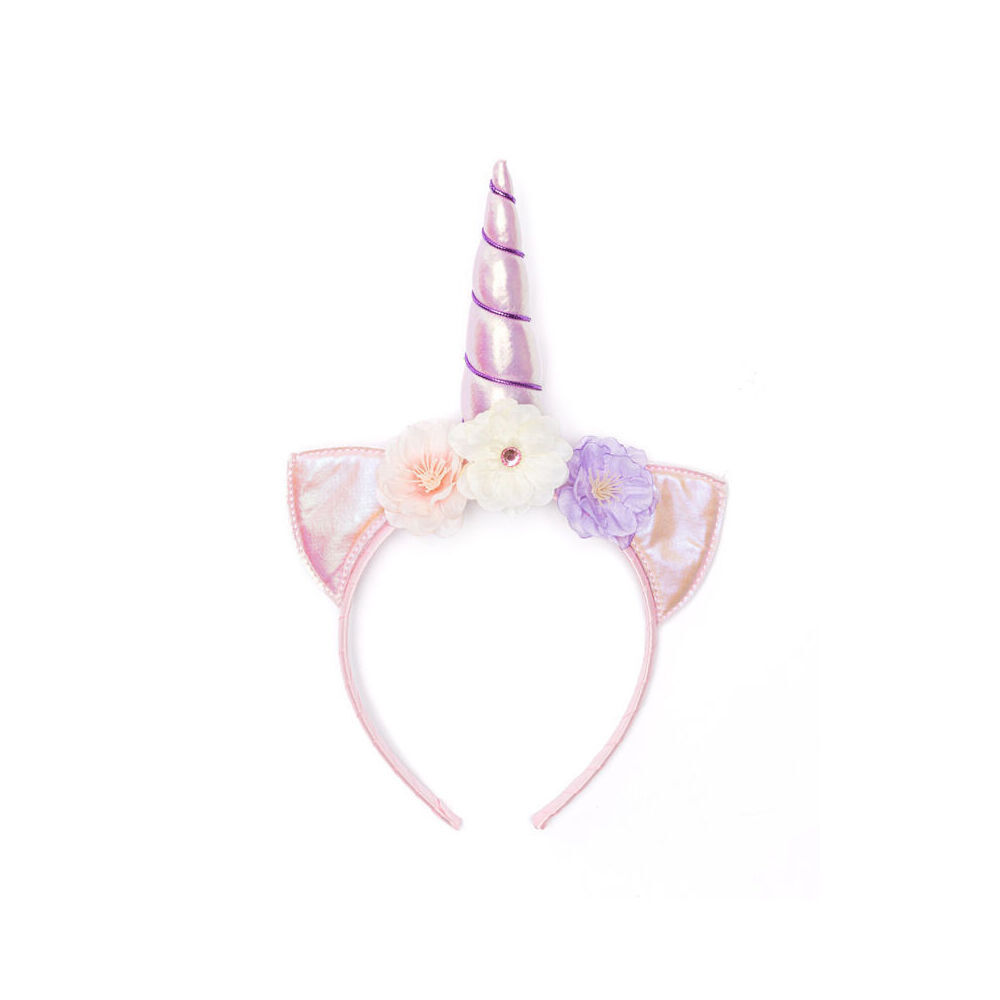 2PK Great Pretenders Alicorn Headband Kids Costume Accessory 3y+ Pink