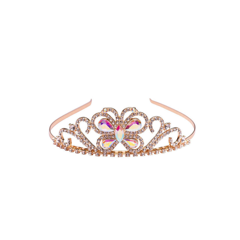 2PK Great Pretenders Boutique Butterfly Jewel Tiara Kids Headpiece Accessories 3y+