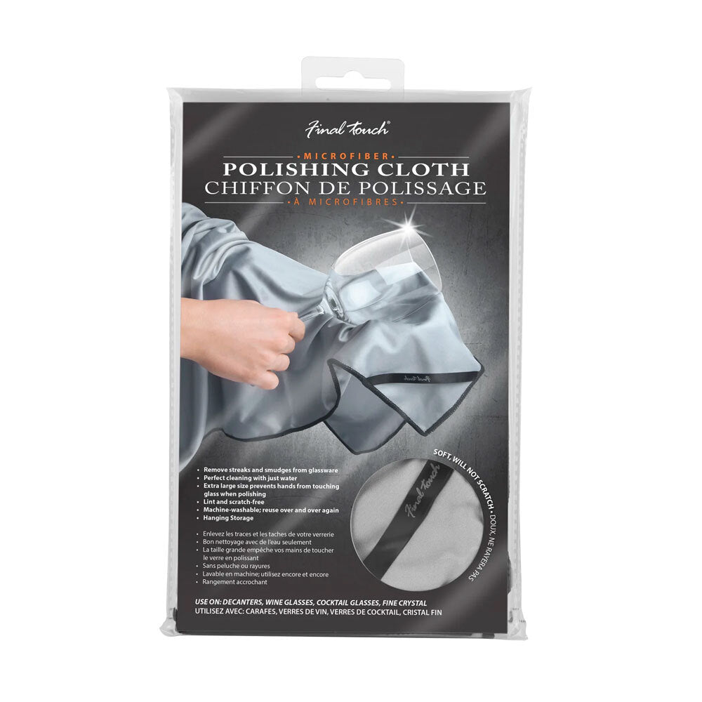 3PK Final Touch Microbfibre Glass Polishing Cloth