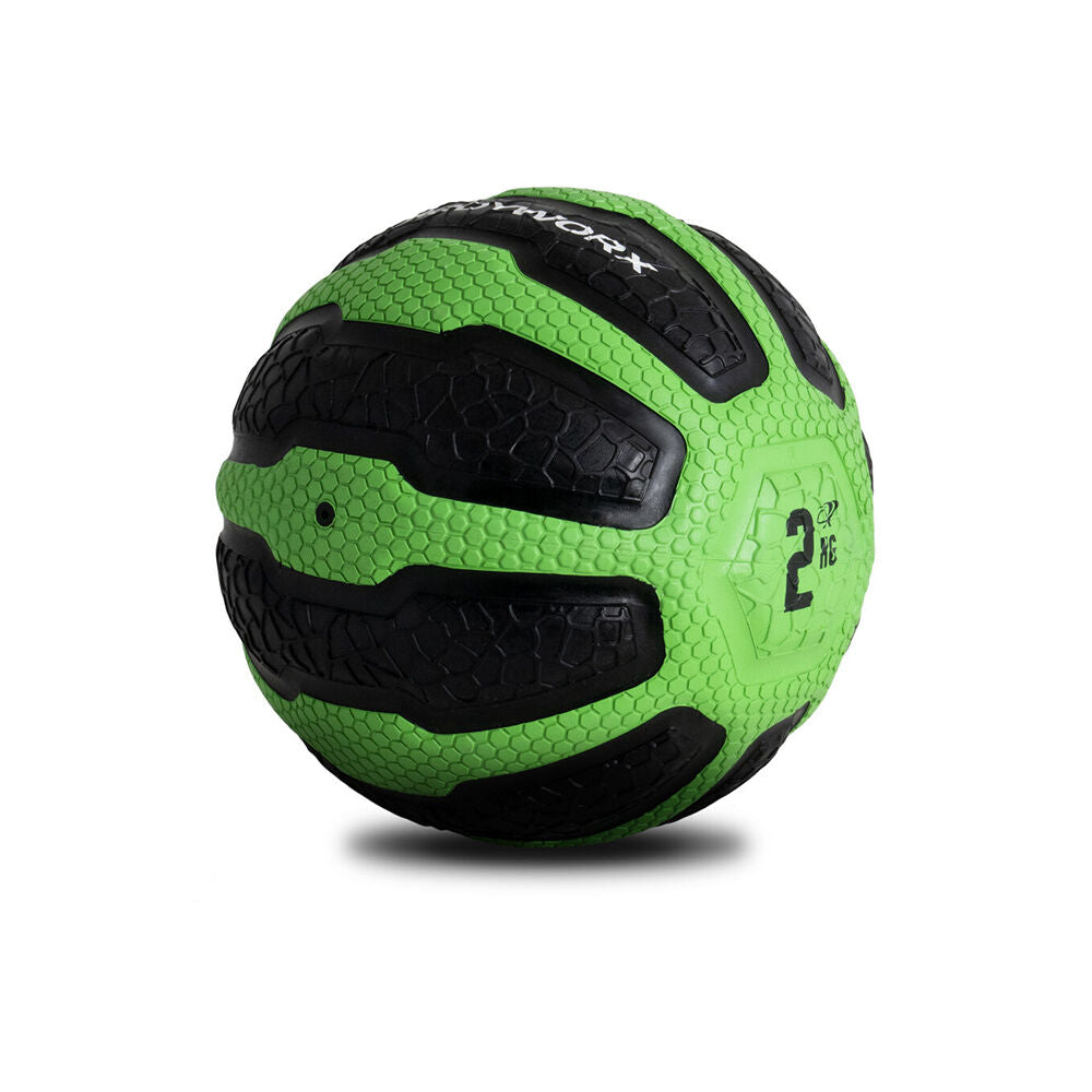 Medicine Ball Home Gym Crossfit Workout Exercise 2kg Black/Green
