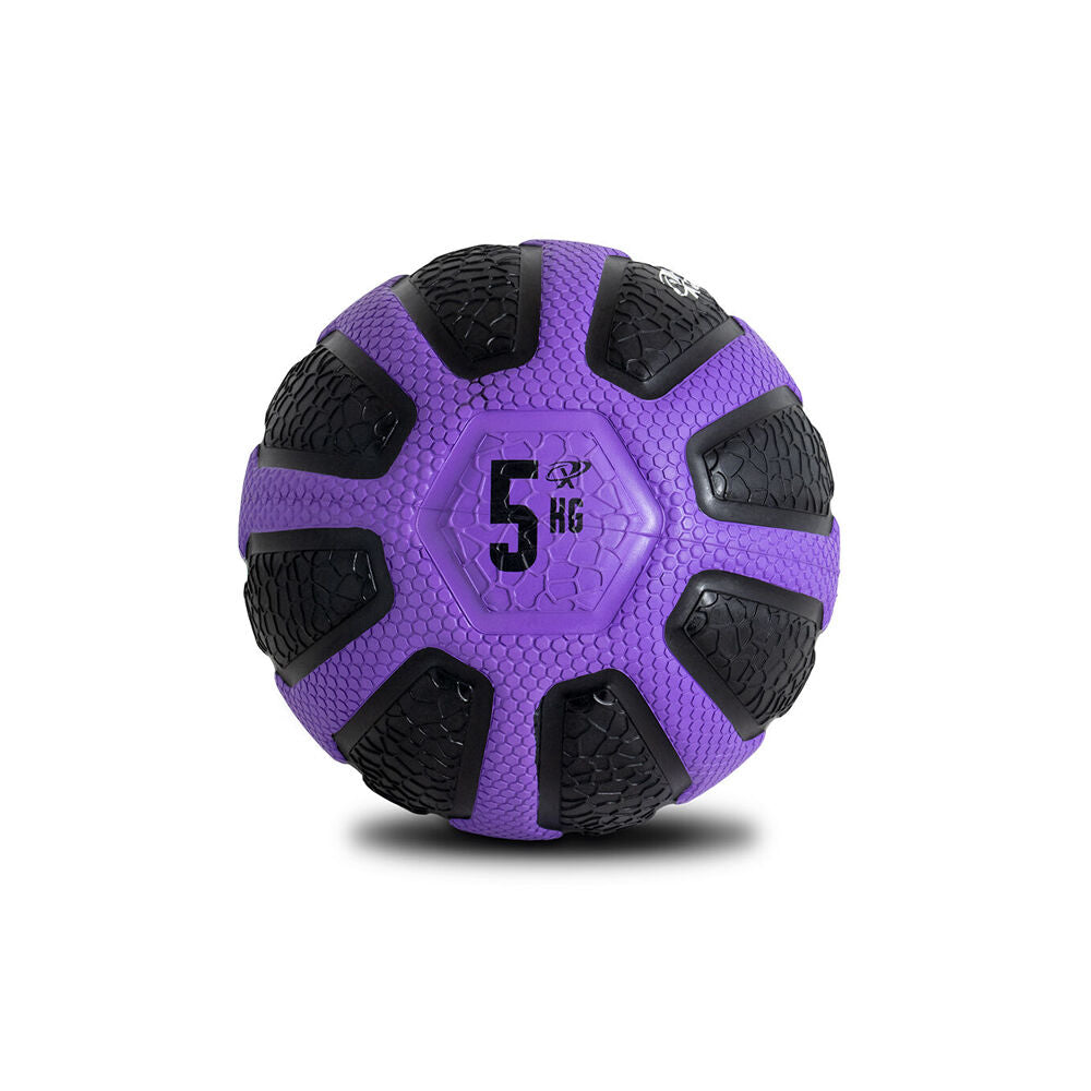 Medicine Ball Home Gym Crossfit Workout Exercise 5kg Black/Purple