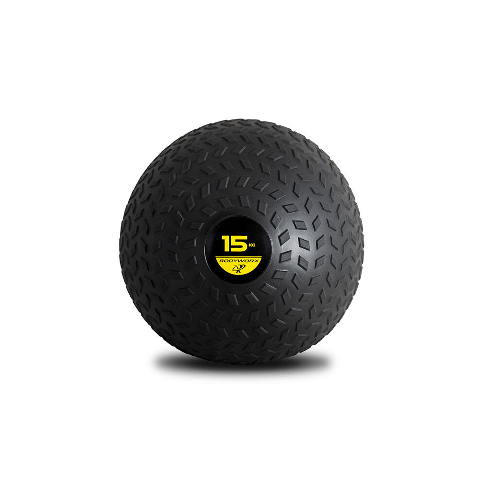 Slam Ball Home Gym Workout Training Exercise 15kg Black