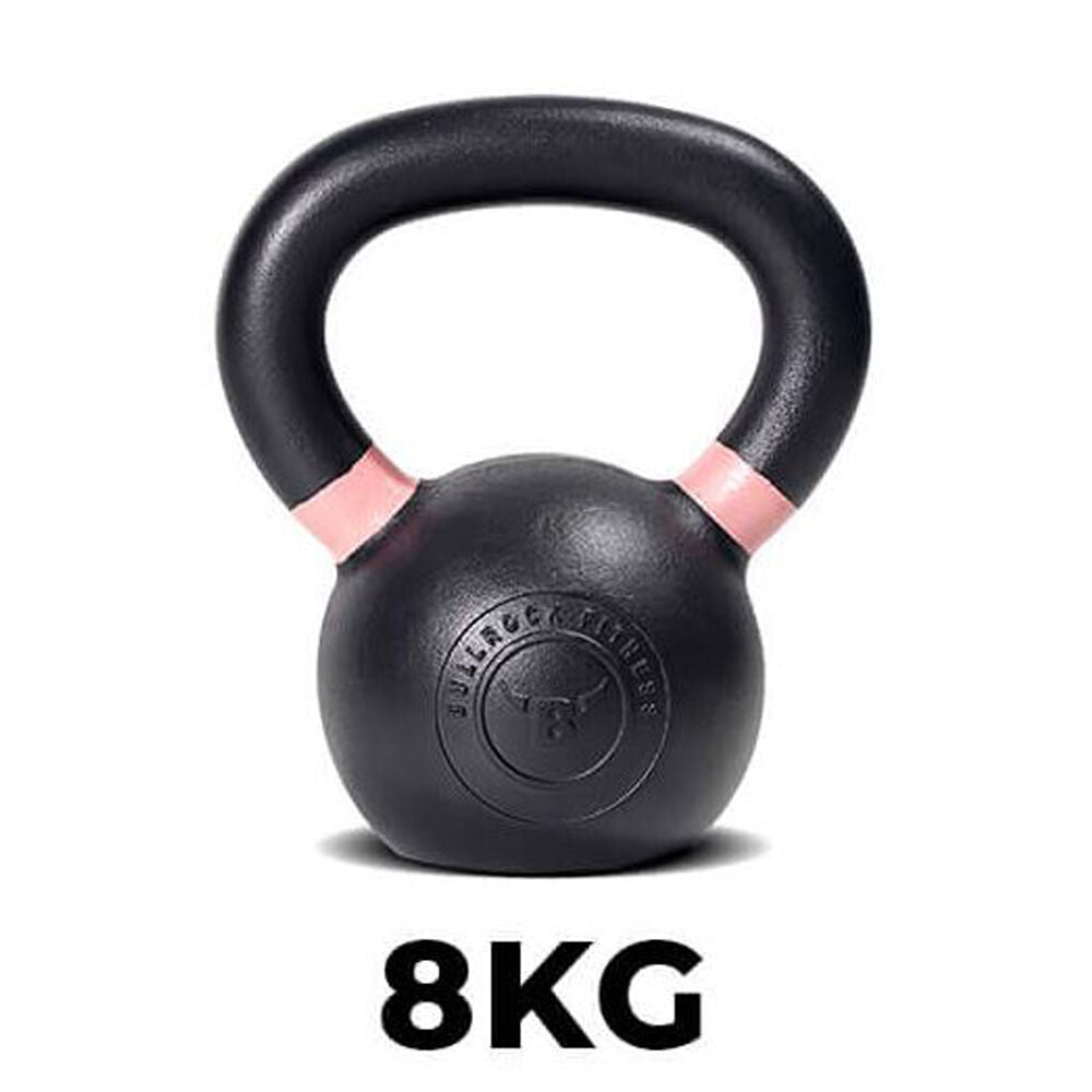 Premium Cast Iron Kettlebell Weightlift Home Gym Workout Exercise 8kg
