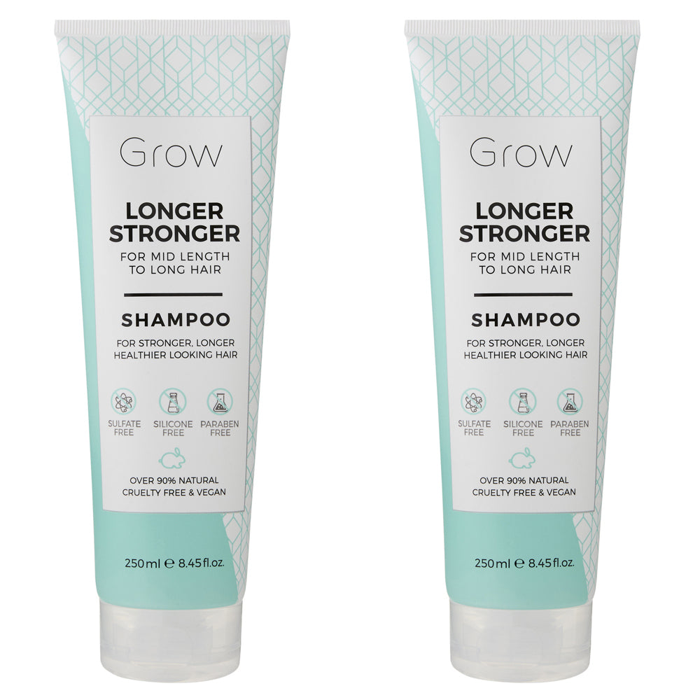 2PK Grow Longer Stronger Shampoo 250Ml Hair Care/Styling 250ml