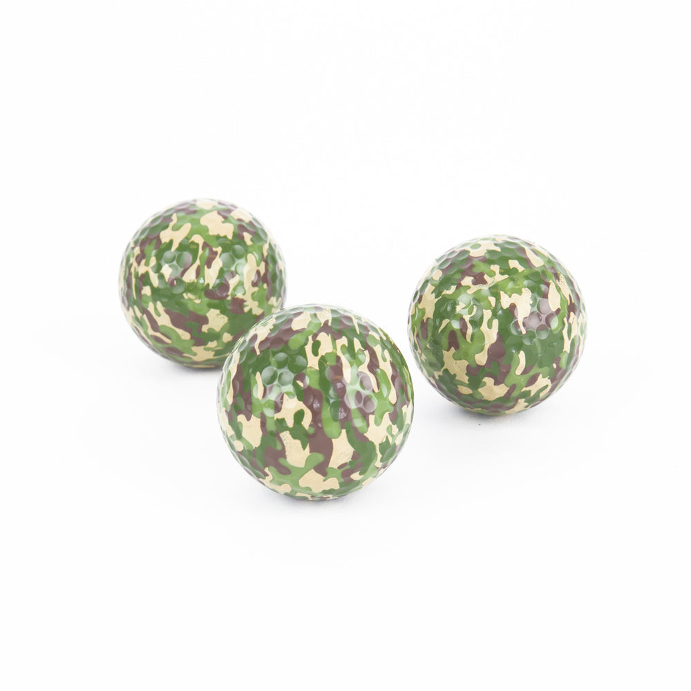 3pc Gift Republic Camouflage Golf Balls Sports Training