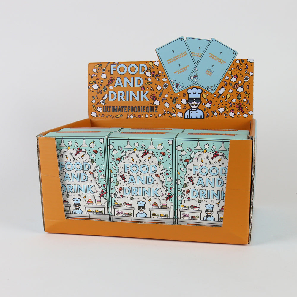 Gift Republic Food & Drink Trivia Cards Question Game