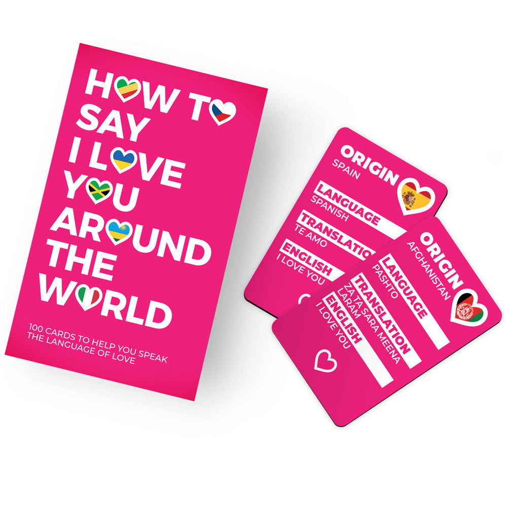 100pc Gift Republic How To Say I Love You Around The World