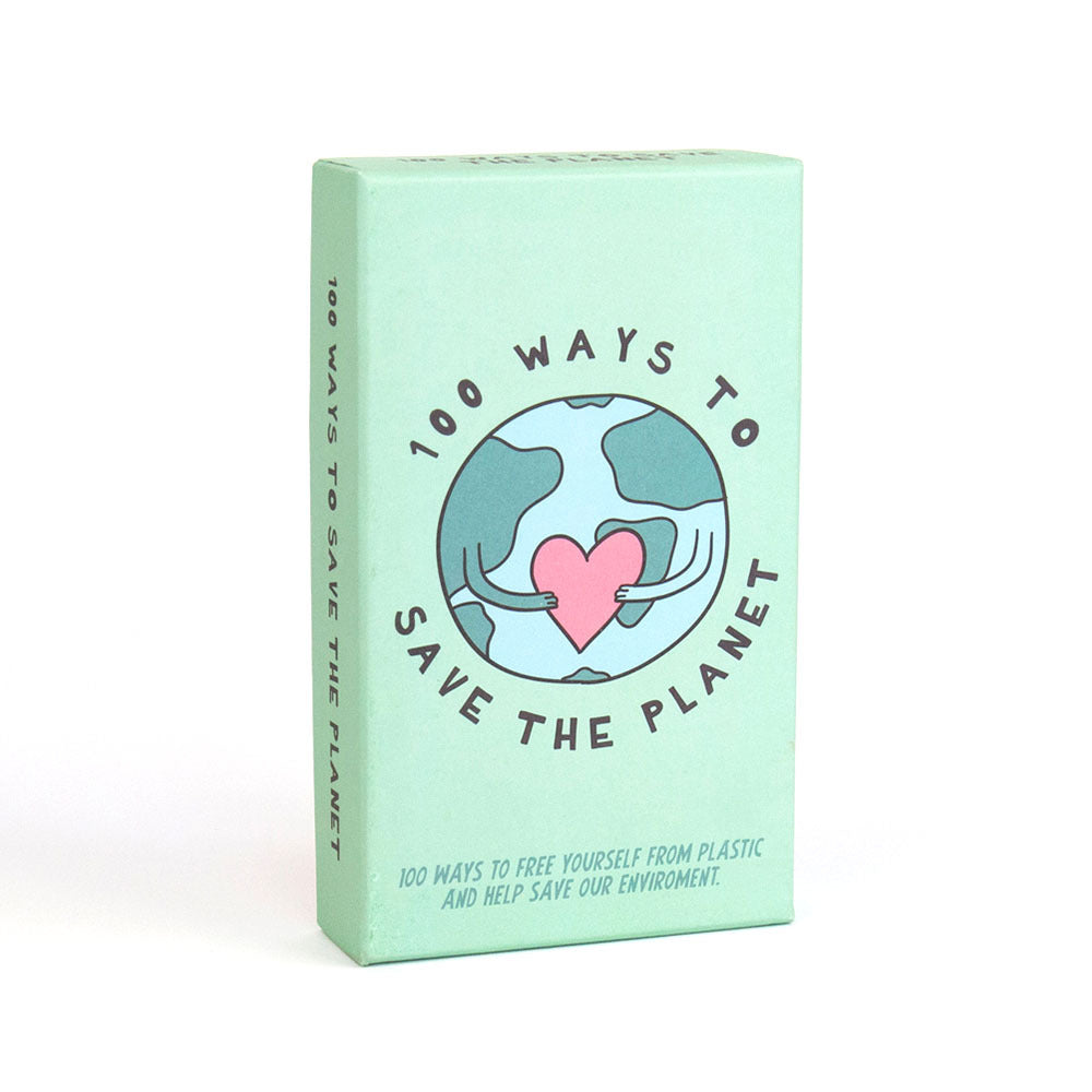 100pc Gift Republic Ways To Save The Planet Cards Set