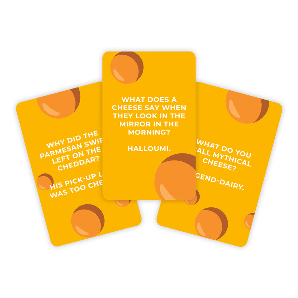 3PK Gift Republic 100-Cheesy Jokes Card Funny/Hilarious Game