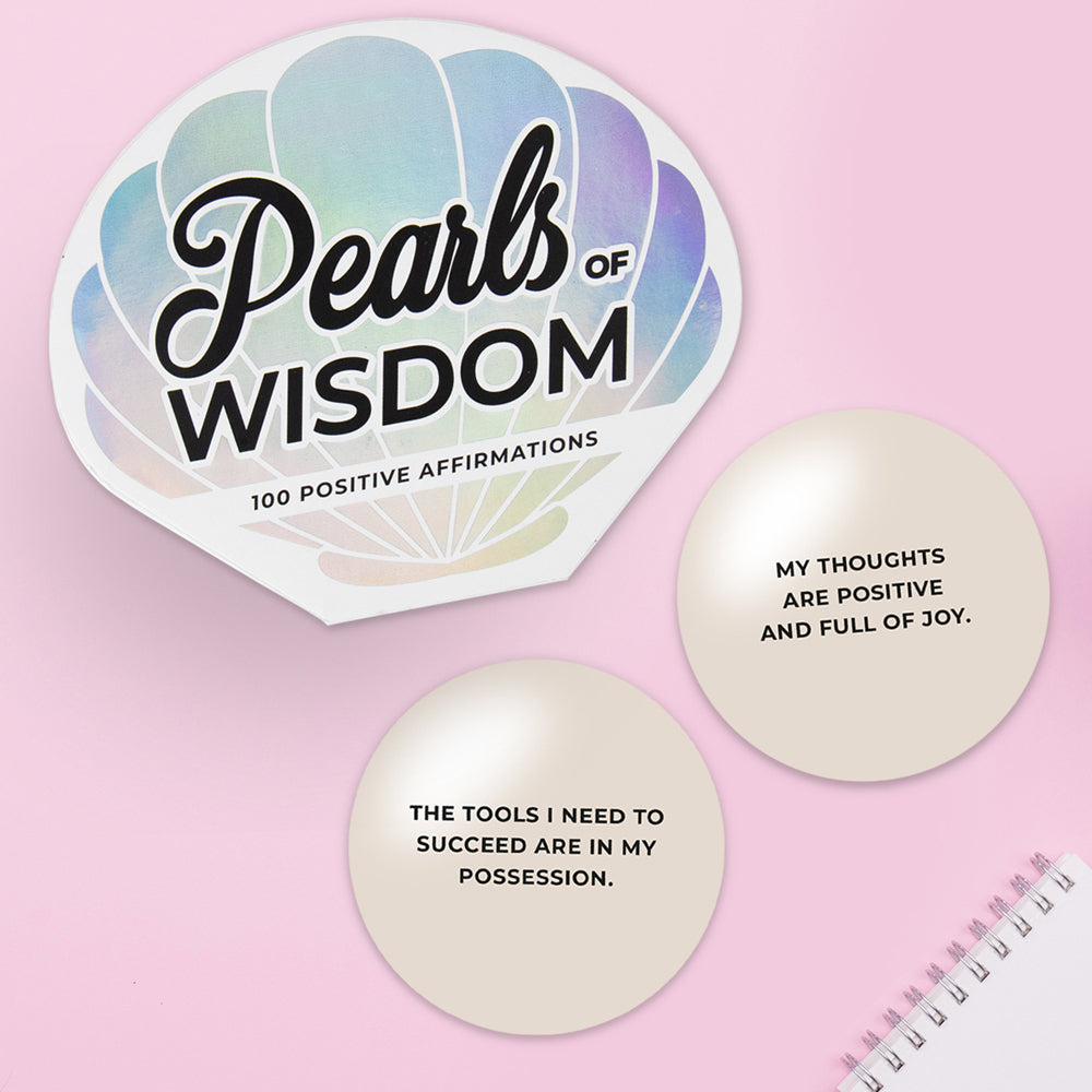 100pc Gift Republic Pearls of Wisdom Affirmation Cards