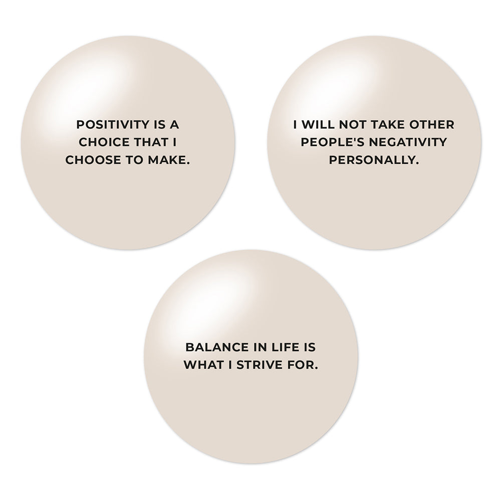 100pc Gift Republic Pearls of Wisdom Affirmation Cards