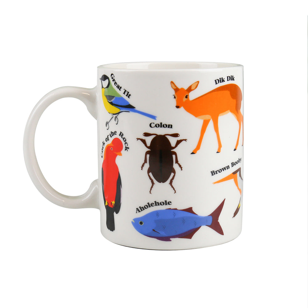 Gift Republic 350ml/12cm Naughty Nature Coffee Mug w/ Handle