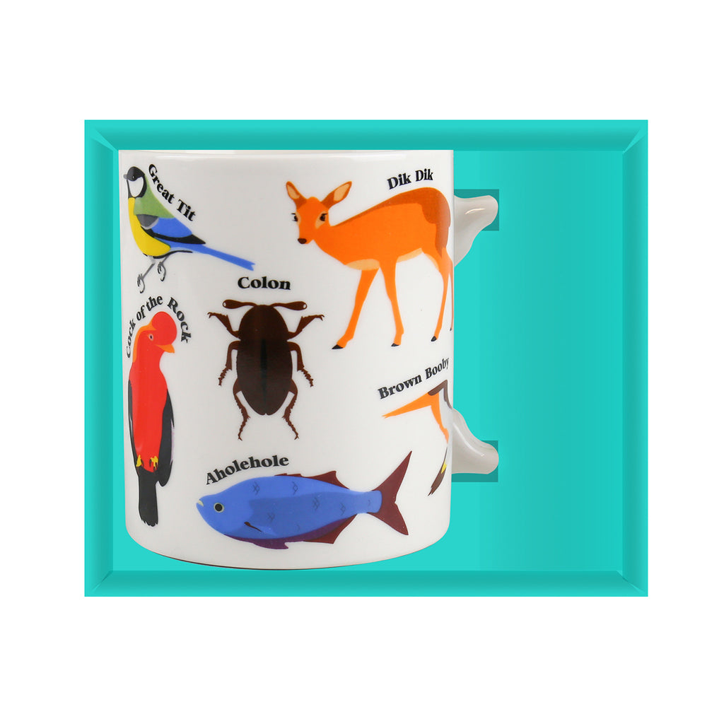 Gift Republic 350ml/12cm Naughty Nature Coffee Mug w/ Handle