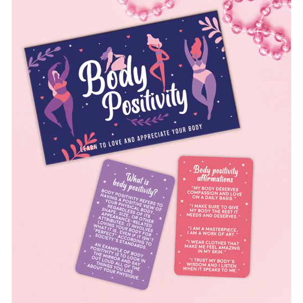 100pc Gift Republic Body Positivity Cards Self-Love Affirmation Set