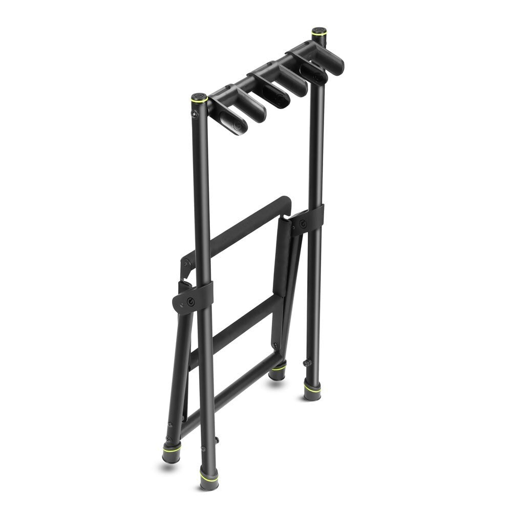 Gravity VARIG3 Multiple 3-Rack Stand For Acoustic/Bass Guitar - Black
