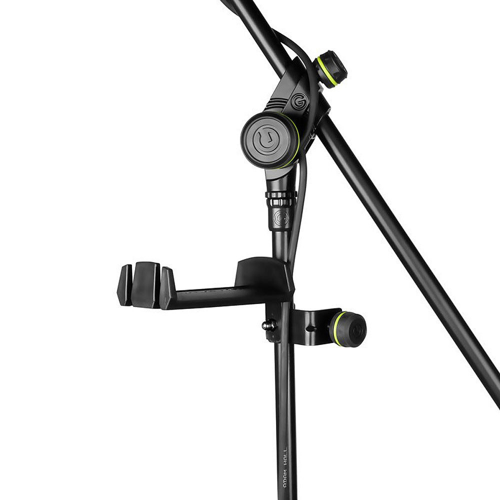 Gravity HPHMS01B Headphone Mount Hanger For Microphone Stand Black