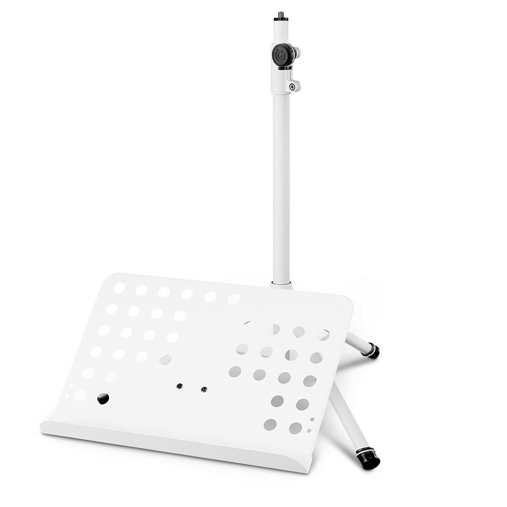 Gravity NS411 Classic Steel 120cm Music Stand - White