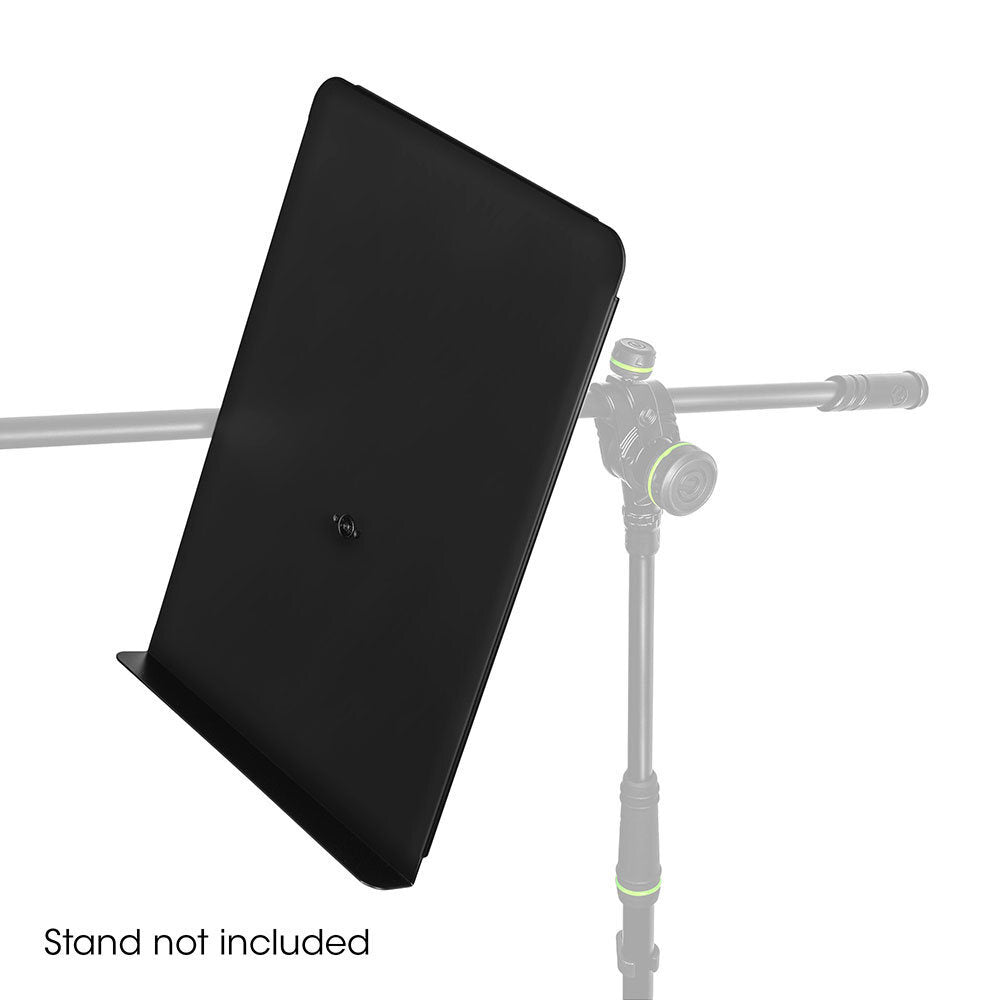 Gravity NSMS02 Traveler 31cm Music Sheet Holder For Mic Stand - Black