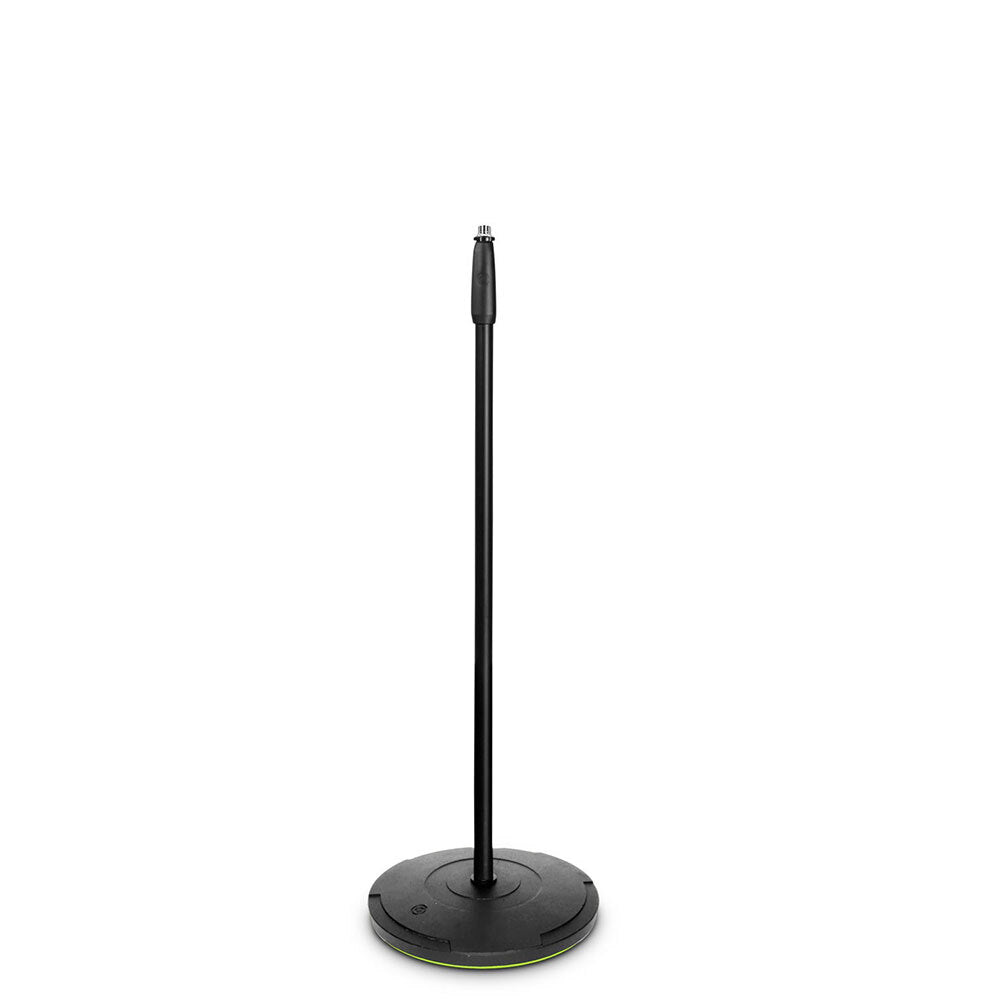 Gravity TMS23 Touring Series 160cm Microphone Stand w/ Round Base - Black