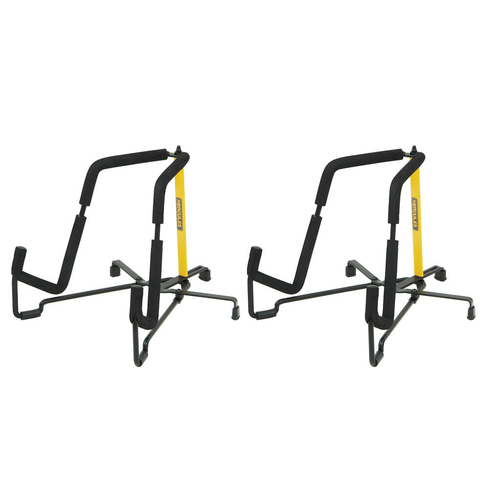 2PK Hercules Travelite Fold Away Electric Guitar Stand