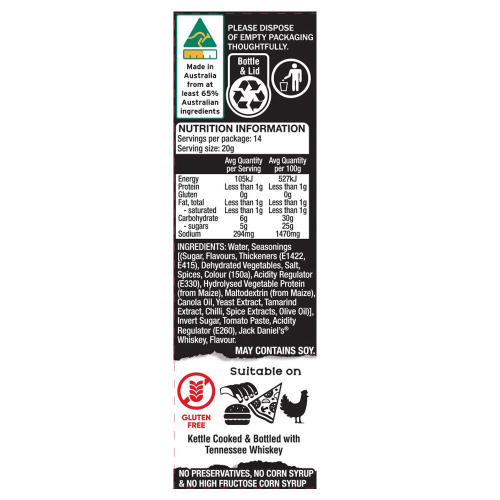280g Grill Society Tennessee Original BBQ Sauce