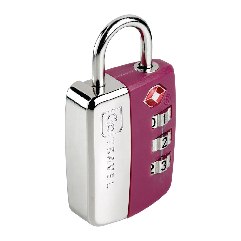 2PK Go Travel TSA Combination Padlock Assorted
