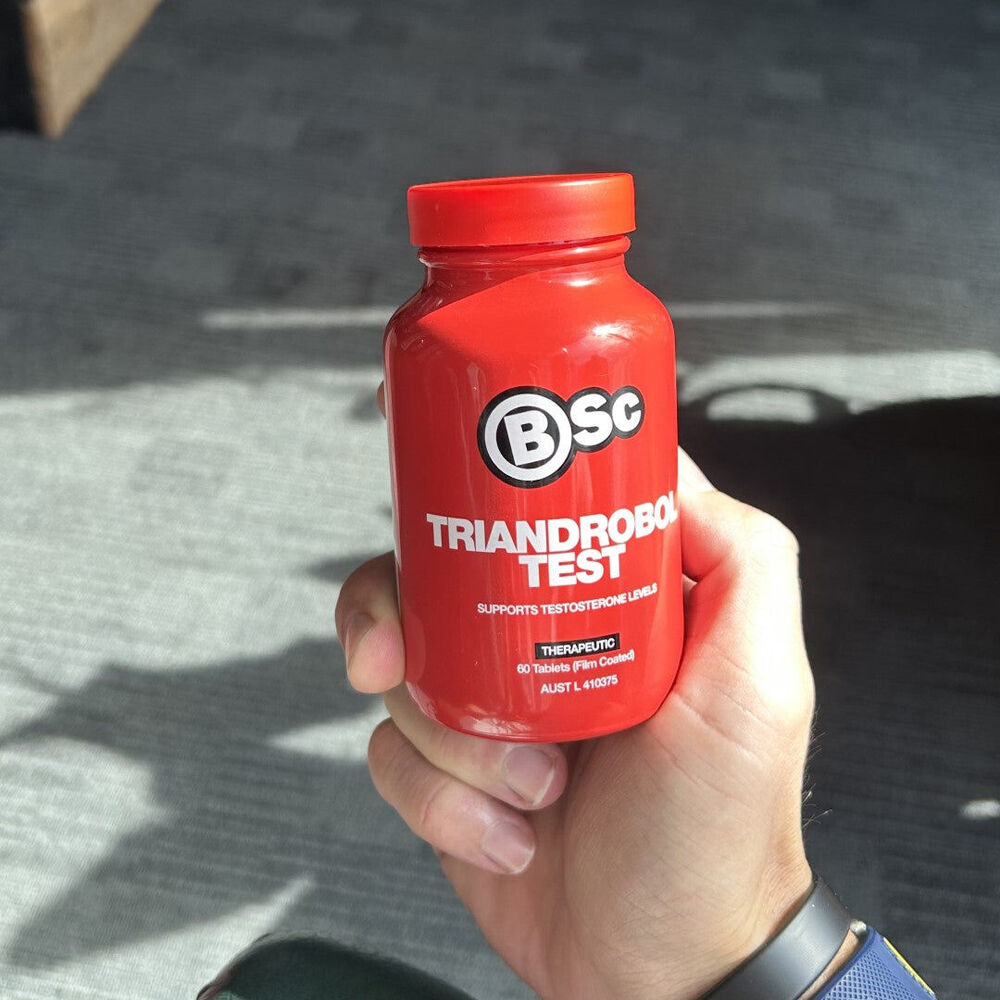 BSc Triandrobol Test Health Supplement Supports Testosterone Levels 60 Tablets