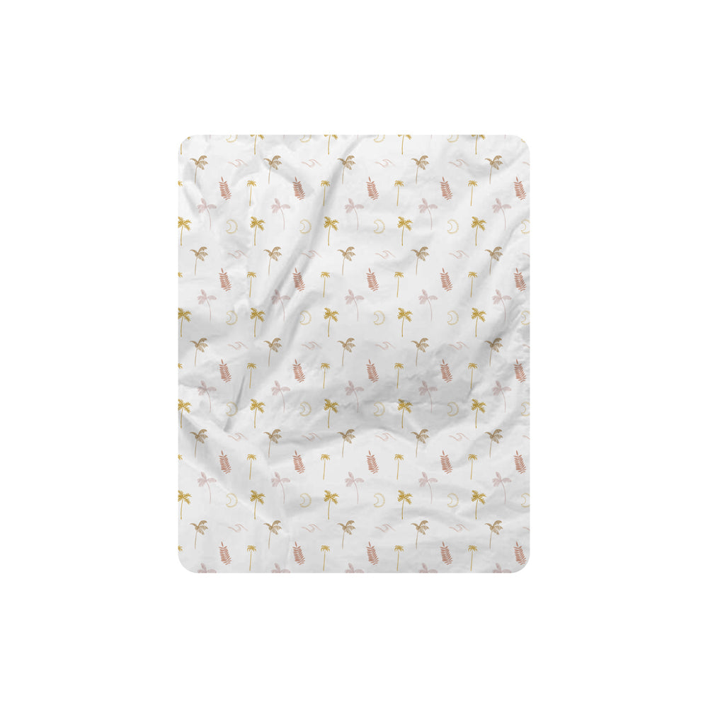 Good Vibes 200cm Fleece Picnic Blanket w/ Carry Strap - Coco & Waves