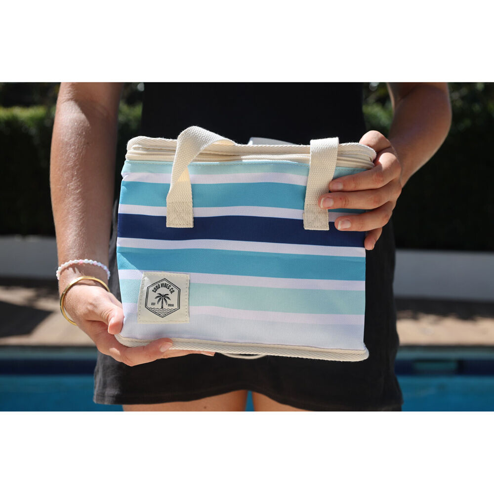 Good Vibes Premium Insulated Lunch Bag Ocean Tide 20x25x20cm