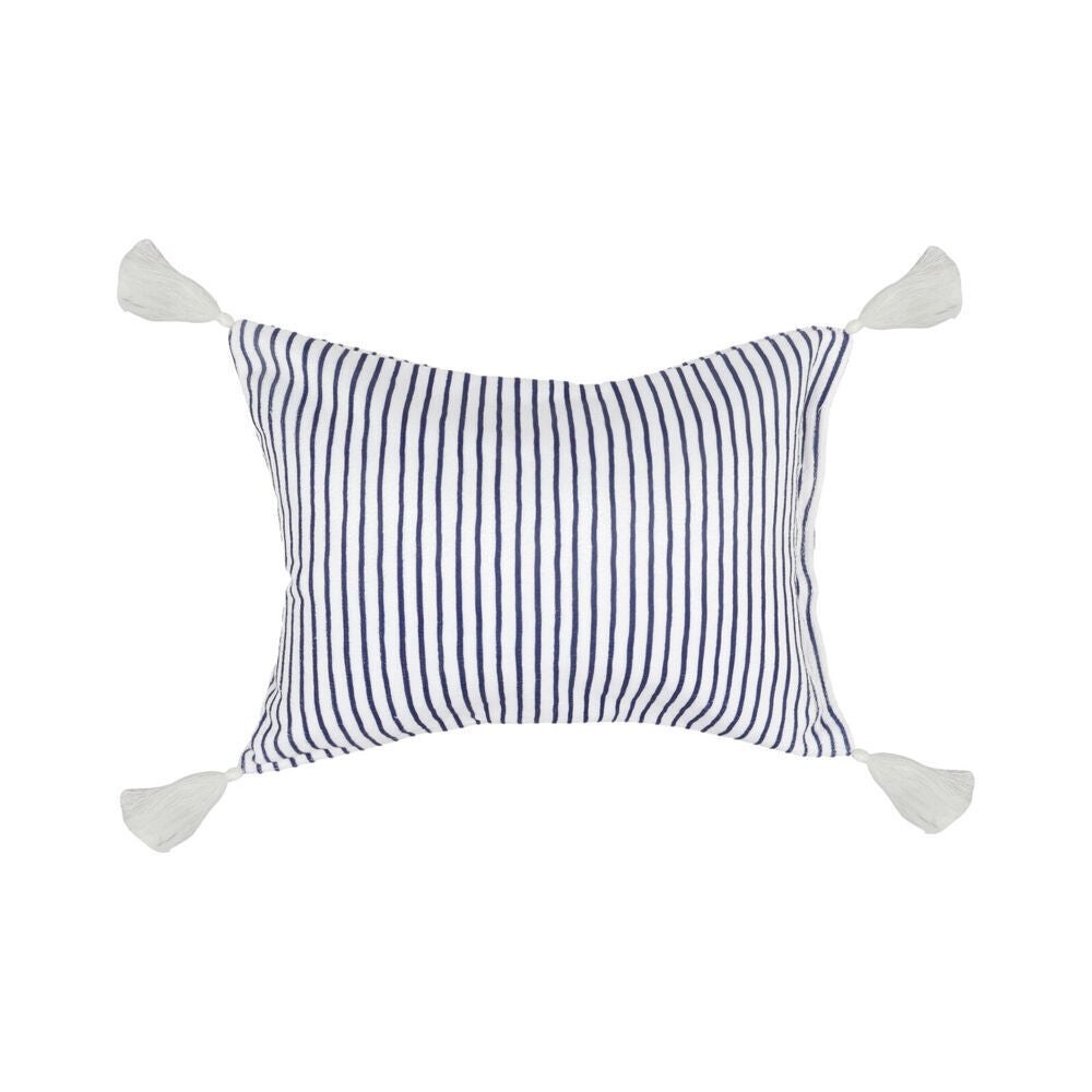 2PK Good Vibes Inflatable Beach Pillow With Tassels Mediterranean 40x29x13cm