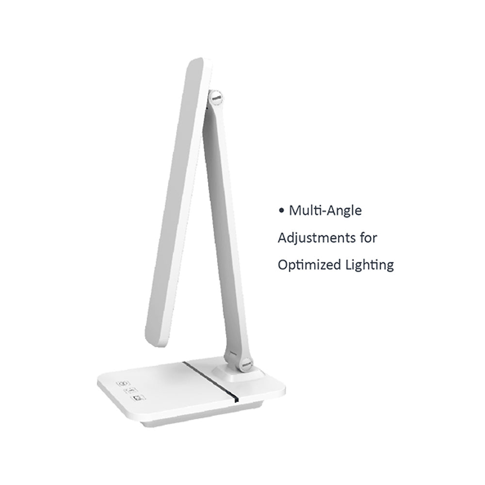 Sansai Smart LED Desk Lamp w/ USB Outlet 7W 450lm