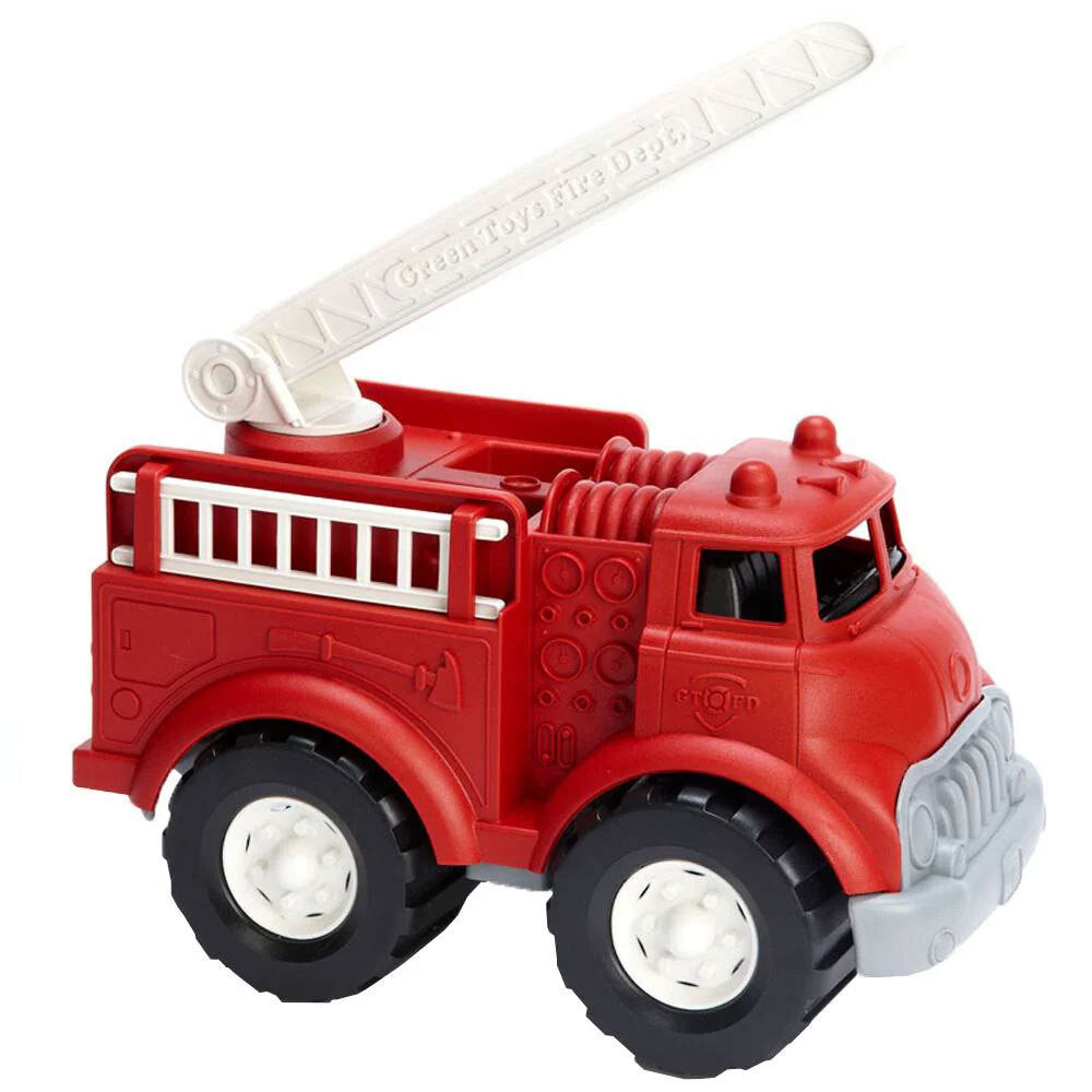 Green Toys Fire Truck Kids/Childrens Toy Vehicle Playset 1+