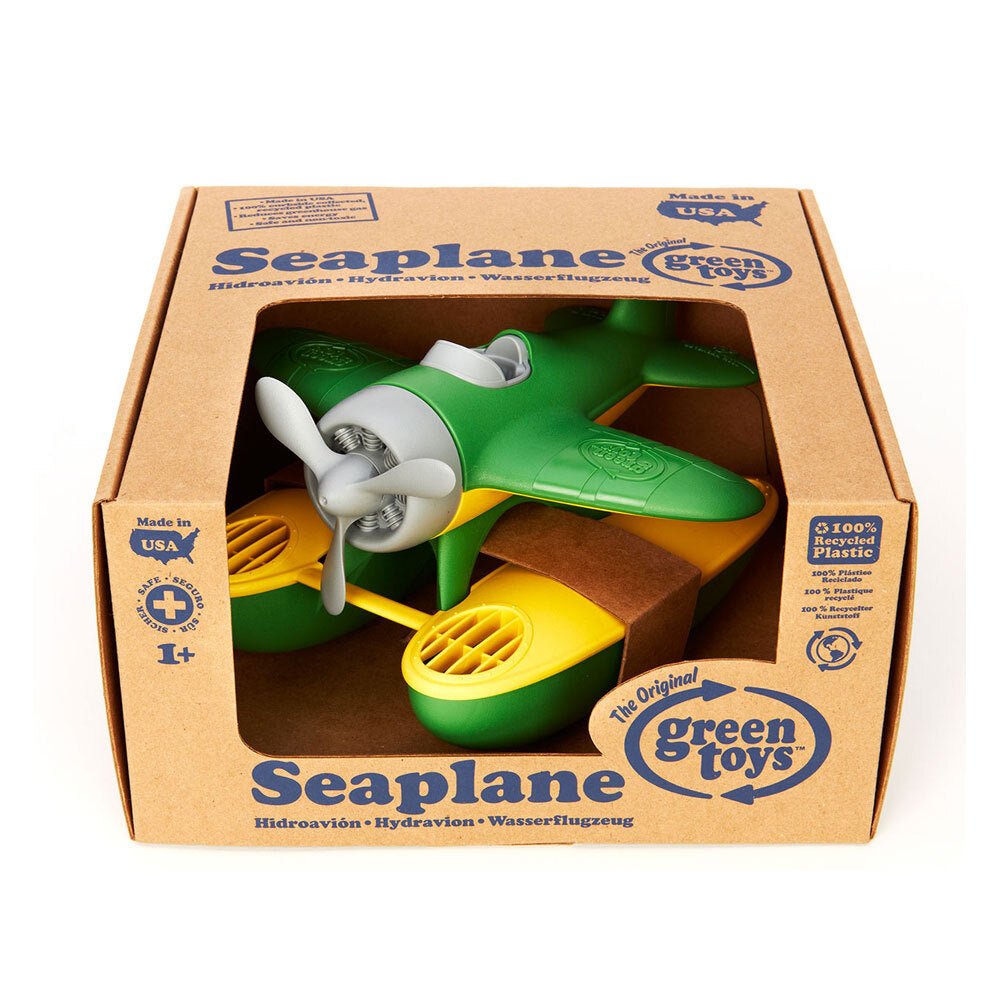 Green Toys Seaplane Kids/Toddler Bath Toy Green 1+