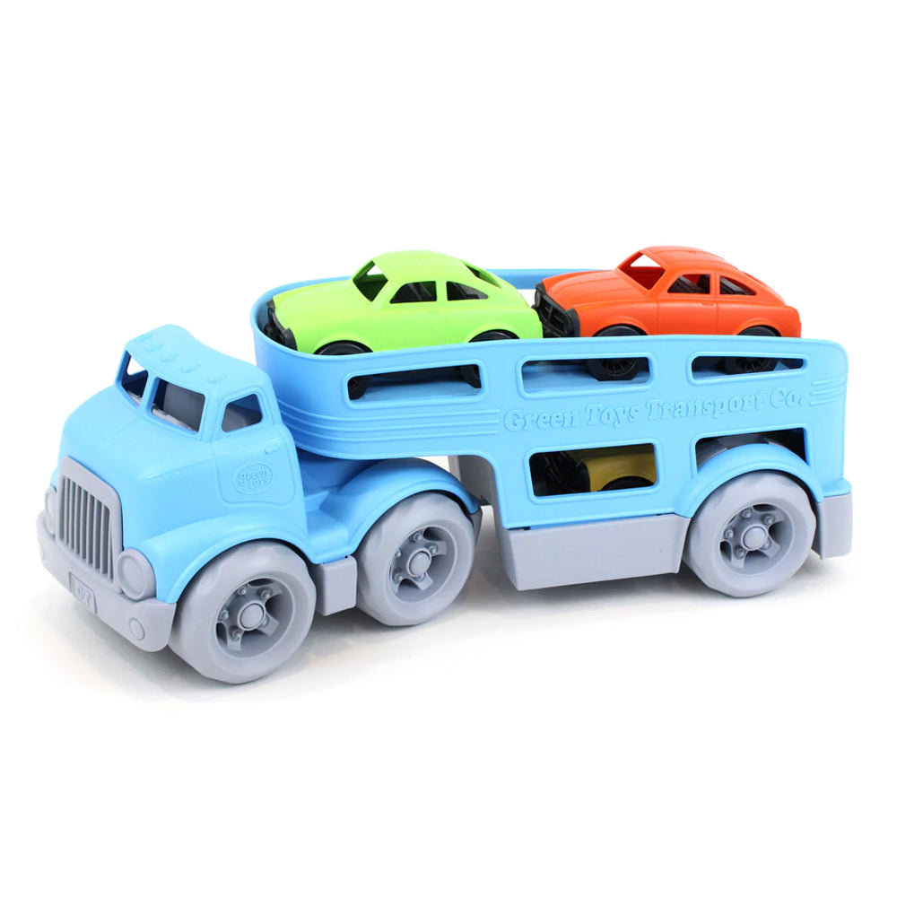 4pc Green Toys Car Carrier