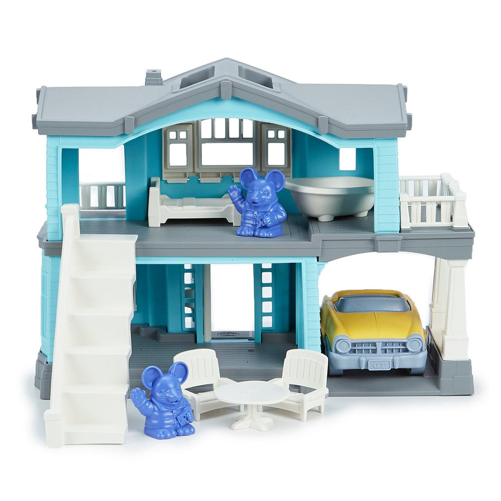 9pc Green Toys House Playset