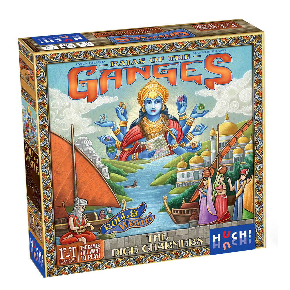 Huch! Rajas of the Ganges The Dice Charmers Rolling Game Kids Children 12y+