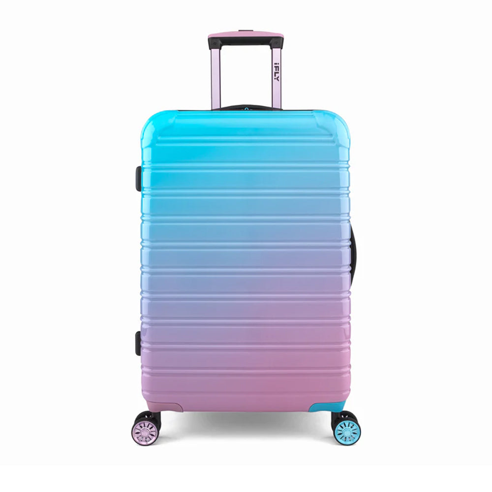 3pc iFly 20/24/28" Wheeled Suitcase Luggage Bag Set - Cotton Candy