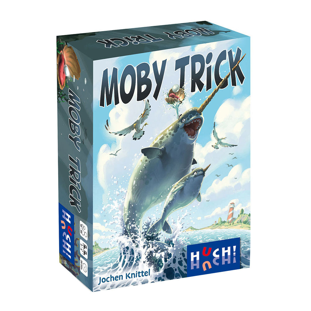 Huch! Moby Trick Trick-Taking Strategy Party Card Game Kids Children 10y+