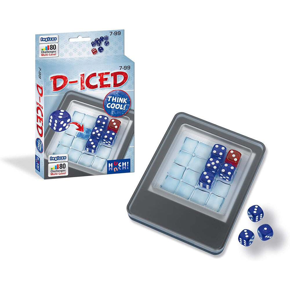 Huch! D-ICED Dice Logic Puzzle Brain Teaser Educational Game Kids 7y+
