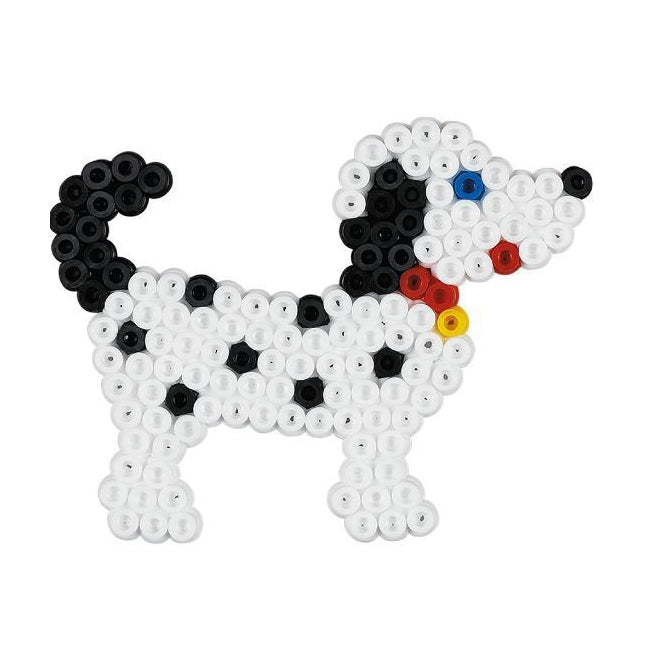 3x 450pc Hama Beads White Dog Small Blister Pack Kids Toy 5y+