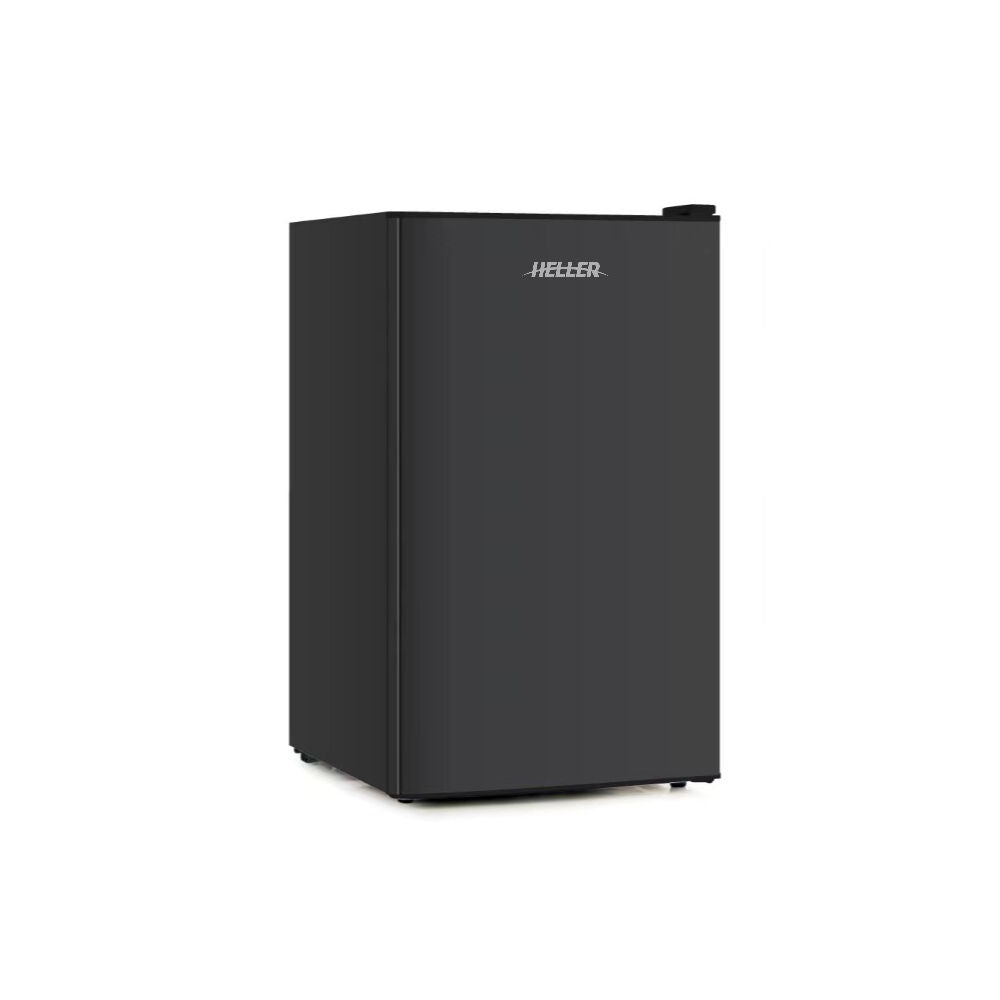 Heller 67L Food & Drink Storage Home/Office/Bar Fridge - Black
