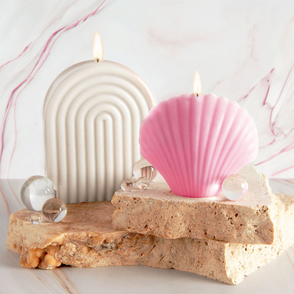 2PK Craft Maker Creative Arch and Shell Candles Making Kit