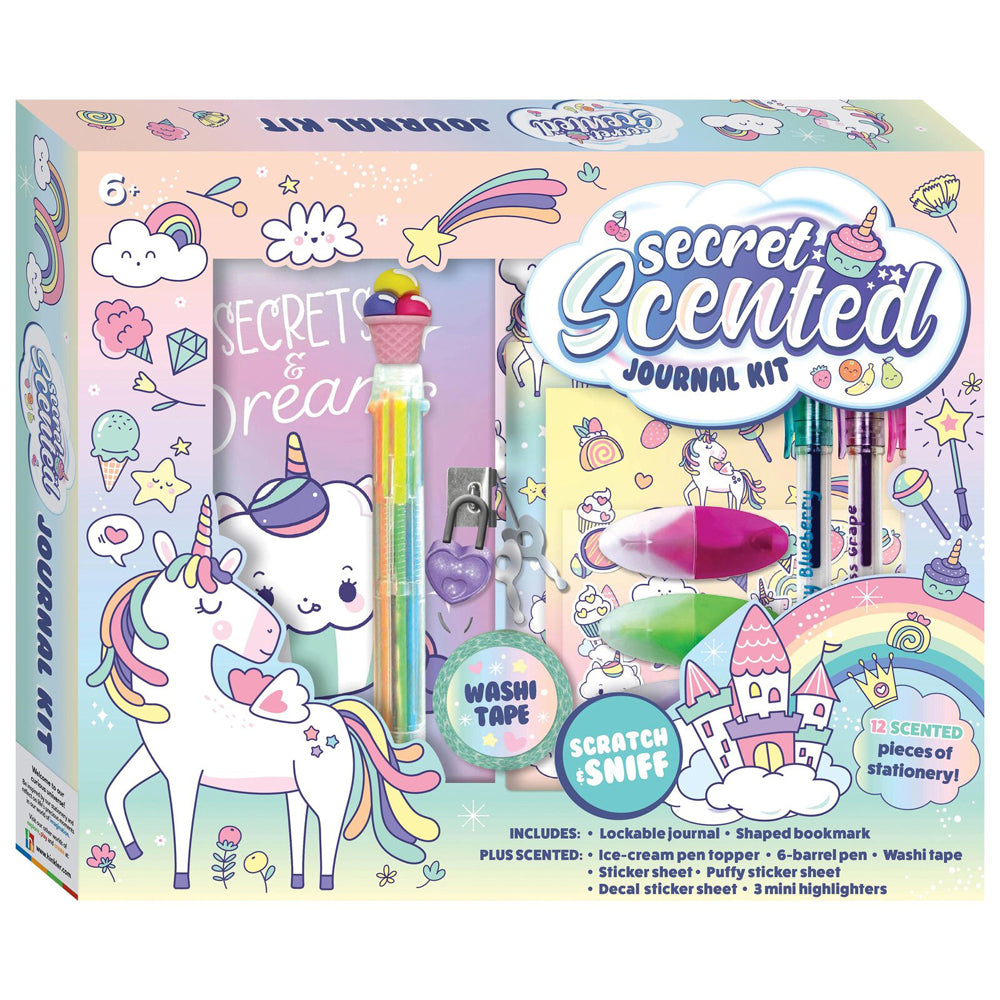 2PK Kaleidoscope Secret Scented Journal Kit 96-Pages 8Y+
