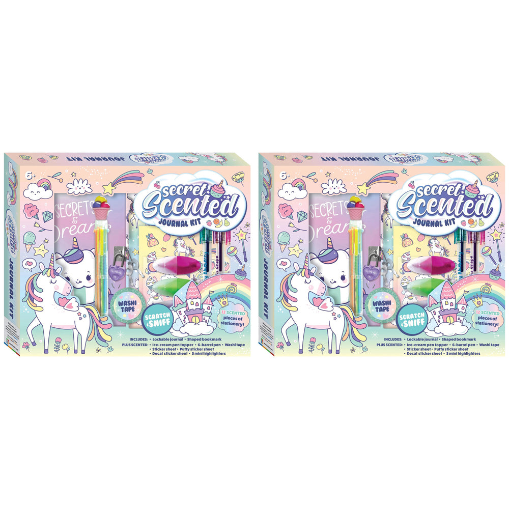 2PK Kaleidoscope Secret Scented Journal Kit 96-Pages 8Y+