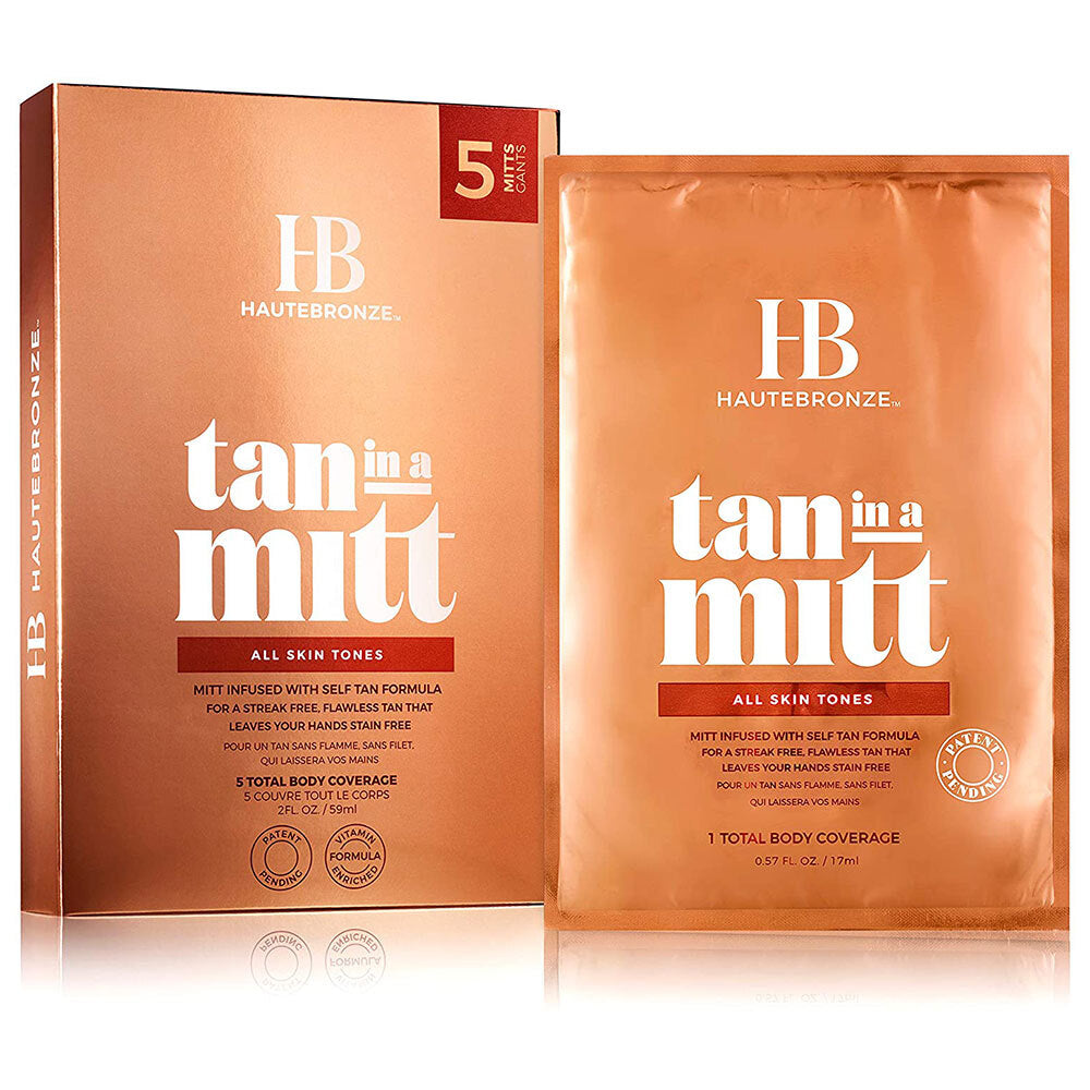 10pc Haute Bronze Tan-in-a-Mitt Self-tan - All Skin Tones