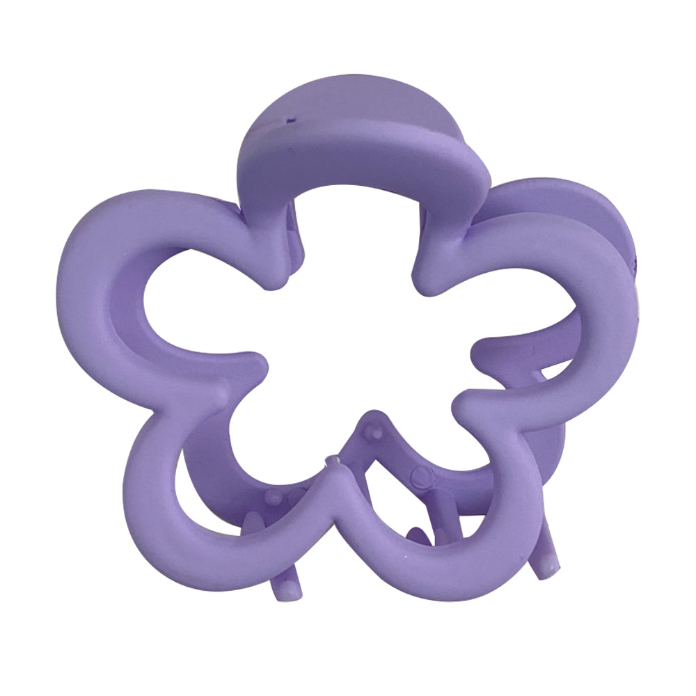 12PK My Accessory Kids 7cm Melrose Hair Clip Matte Flower Assorted
