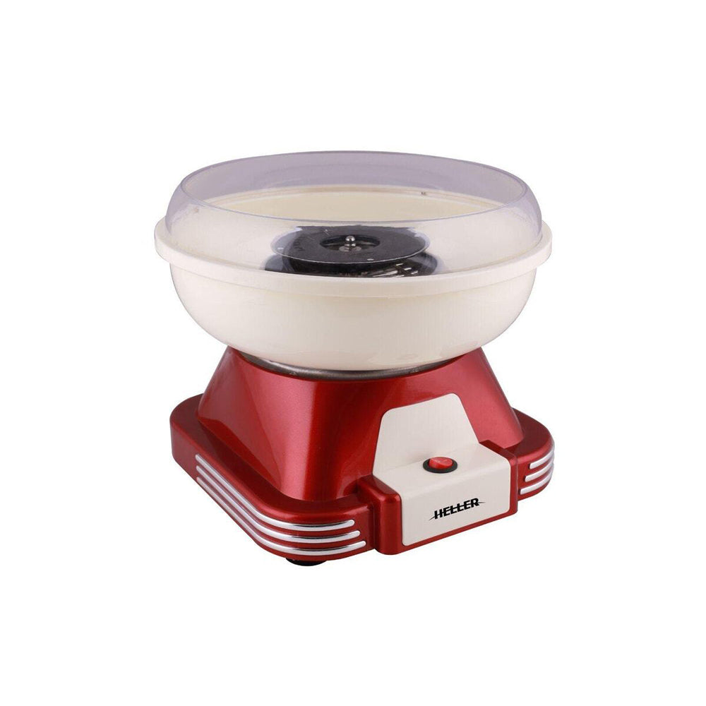 Heller Cotton Candy Maker 500W w/ Sugar Spoon - Red/White